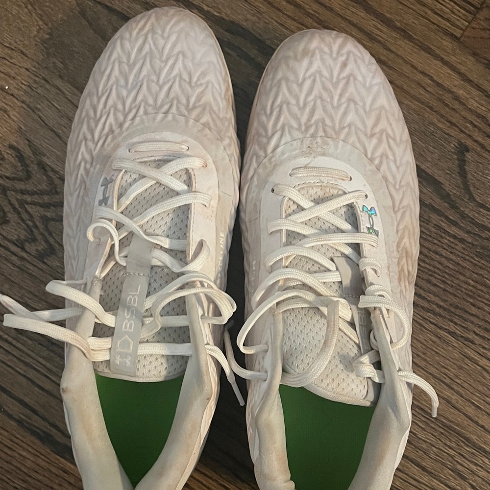 Under Armour Cream Athletic Sneakers